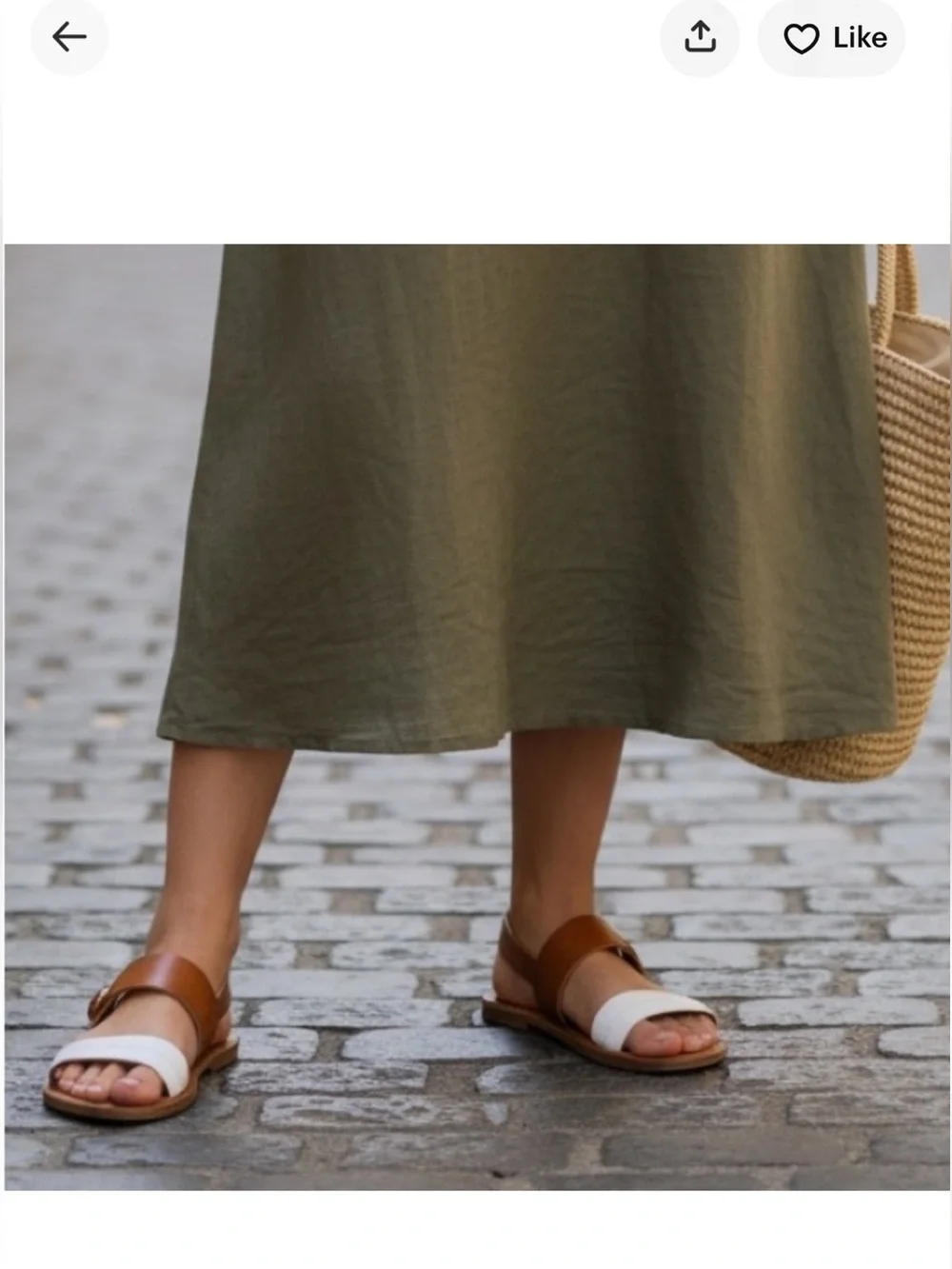 FRYE Ally 2.0 Sz 9.5 Leather Strap Sandals